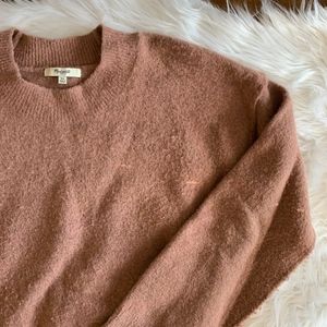 Madewell Oversized Blush Sweater